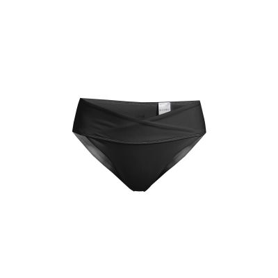 2. CASALL High Waist Wrap Bikini Brief Black
