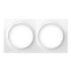 FIBARO Double Cover Plate, white (FG-Wx-PP-0003)