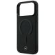 6. Mercedes Leather 3D MagSafe Case for iPhone 17 Pro - Black