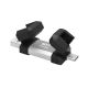 3. Silicon Power C51 256GB USB-A USB-CSilver