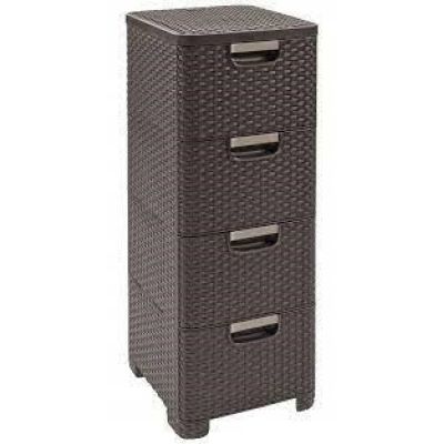 CURVER 209906 bookcase (dark brown)