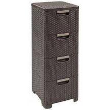 CURVER 209906 bookcase (dark brown)