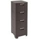 CURVER 209906 bookcase (dark brown)