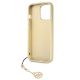 7. Guess GUHCP13LGF4GBR iPhone 13 Pro / 13 6.1 "brown / brown hardcase 4G Charms Collection