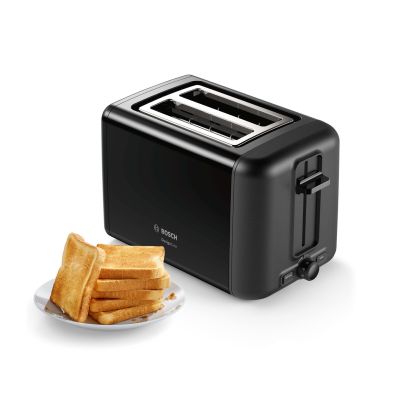 21. Bosch DesignLine TAT3P423 Toaster (Black)