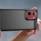 4. Tech-Protect TPUCarbon Case for Motorola Moto G05 / E15 - Black