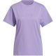 2. adidas Cursive Women's T-Shirt Light Purple KB2402