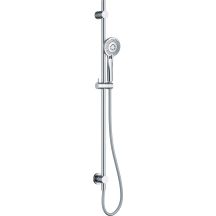 3-function shower set with a shower rail - concealed connection
