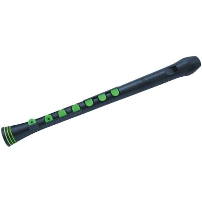 2. NUVO Recorder + Black and Green - Soprano Recorder