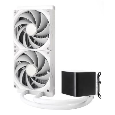 Complete Water Cooling - 280 mm White - AMD Socket AM4 (Ryzen) - AMD Socket AM5 (Ryzen Zen4)