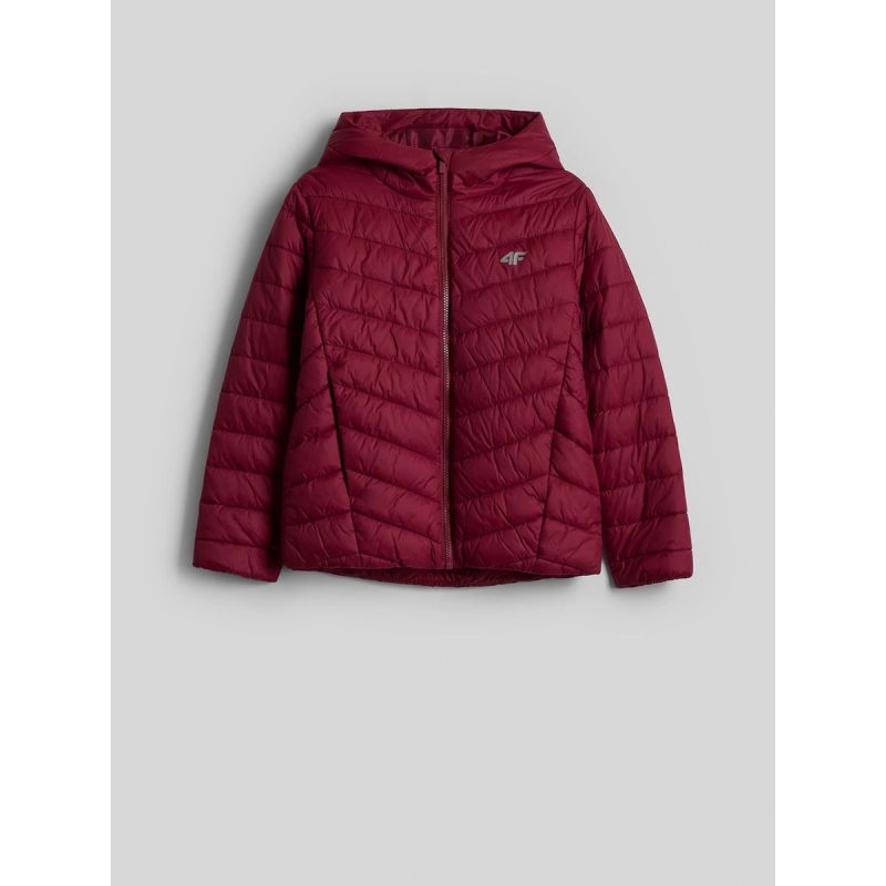 6. Girls' jacket with synthetic filling 4F 4FJRAW26TDJAF1054-60S