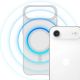 22. 3mk Smoke MagCase for iPhone Air - White-Translucent