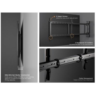 11. Equip yourself with a 32"-75" wall mount / 1TFT motor. 2Joints 50Kg sw lite Retail