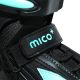 14. Mico Volt Blue roller skates black and blue PW-126B-9