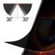 8. 3mk Silky Matt Privacy privacy foil for ALLIGATOR Hotwav T7