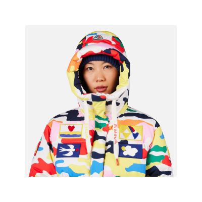 5. ROSSIGNOL W JCC ALLSNOW DOWN JKT women's ski jacket multicolor
