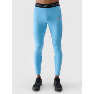 6. Men's quick-drying training leggings 4F S4L21SPMF053-33S