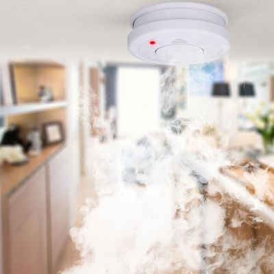 3. Carbon monoxide detector LED light 9v battery