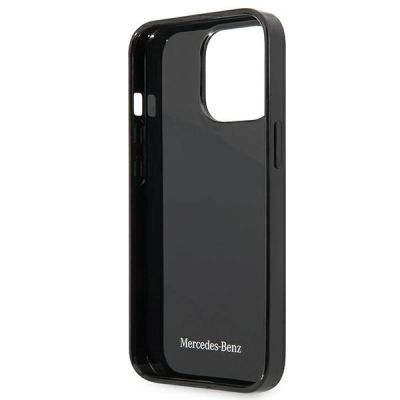 7. Mercedes Silver Stars Pattern Case for iPhone 13 Pro / iPhone 13 - Black