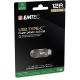 4. Emtec C280 USB Flash Drive 128GB USB Type-C 3.2 Gen 1 (3.1 Gen 1) Black