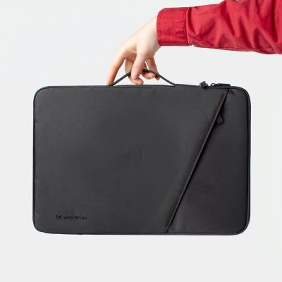 4. Wozinsky WTNP-17B 17" Laptop Bag with Retractable Handle - Black