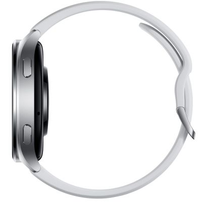 3. Xiaomi Watch 2 3.63 cm (1.43") AMOLED 46 mm Digital 466 x 466 px Touchscreen Silver Wi-Fi GPS