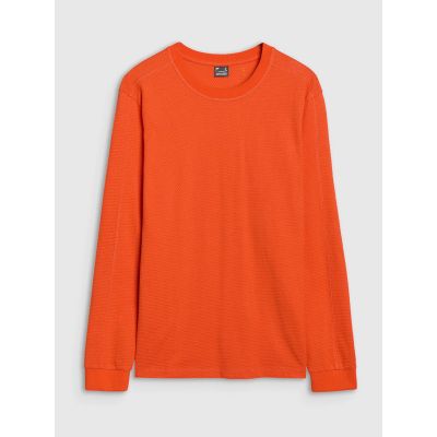 3. Longsleeve oversize smooth men's 4F 4FRSS25TLONM518-70S