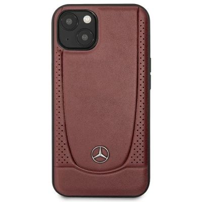 3. Mercedes Leather Urban Bengale Case for iPhone 13 / 14 / 15 - Burgundy