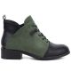 2. Women's suede boots, insulated, green, M.Daszyński MR2458