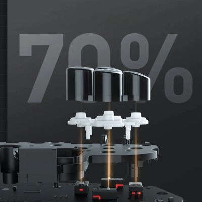 5. Machenike G5Pro Premium Edition Wireless Game Controller with Charging Station - Black and Gold