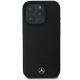 3. Mercedes Textured And Plain Leather MagSafe case for iPhone 16 Pro - black