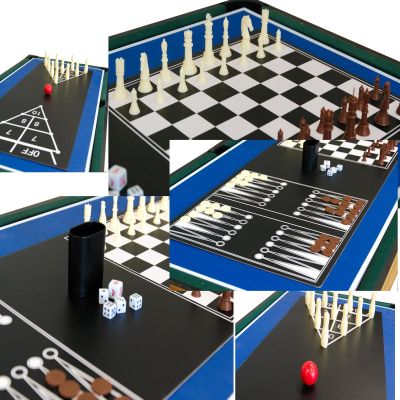 19. FOOTBALL TABLE FOR MULTI-GAMES 9 IN 1 121x61x80CM