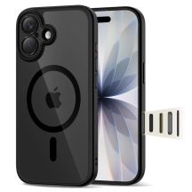 Tech-Protect Magpeak Magsafe CC Case for iPhone 17 - Clear Black
