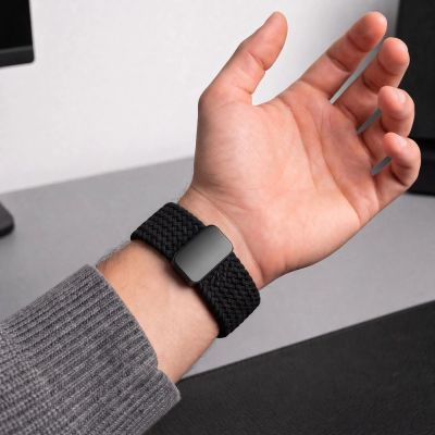4. Tech-Protect NylonMag Strap for Samsung Galaxy Watch 40/44/46mm - Black