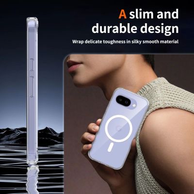 6. Tech-Protect FlexAir Hybrid MagSafe Case for Google Pixel 10A - Clear