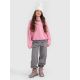6. 4FWarm oversize fleece with stand-up collar for girls 4F 4FJRAW25TFLEF441-54S