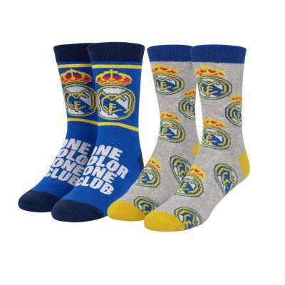 13. Real Madrid Anti-Slip Winter Socks 2-Pack 2900003011