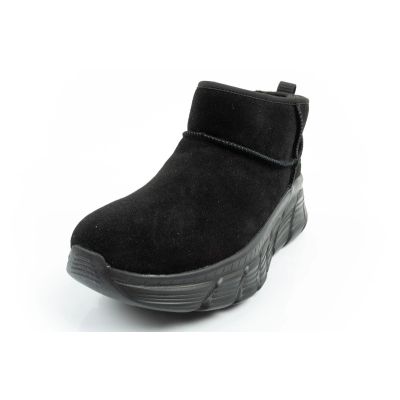 12. Skechers women's winter boots, insulated leather ankle boots