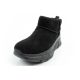 12. Skechers women's winter boots, insulated leather ankle boots