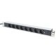 6. DIGITUS DN-95401 RACK strip (8 x UTE; 16 A; 2 m; black)