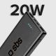 10. Powerbank SBS TTBB10000FASTPD20K 10000 mAh 20W with Power Delivery - black