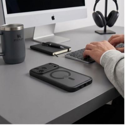 7. Tech-Protect BasicMag MagSafe Case for iPhone 17 Pro Max / 18 Pro Max - Matte Black