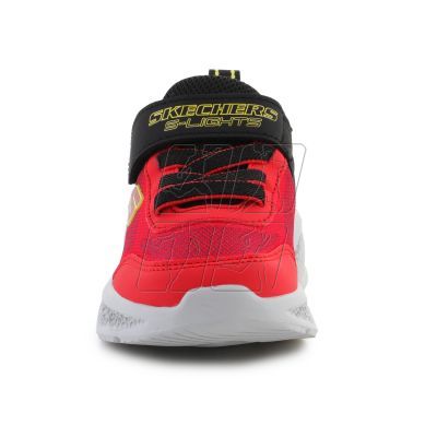 2. Skechers S-Lights Meteor-Lights shoes - Krendox Jr 401495N-RDBK