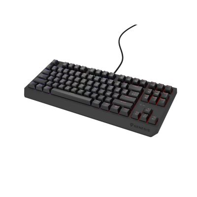 5. GENESIS THOR 230 TKL CZ/SK RGB MECHANICAL GAMING KEYBOARD OUTEMU RED BLACK HOT SWAP