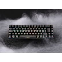 Deltaco Gaming GAM-100-DE Keyboard USB + RF Wireless + Bluetooth QWERTZ German Black