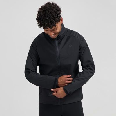3. Rogelli ESSENTIAL running jacket black 2XL