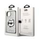 8. Karl Lagerfeld KLHCP14MG2CPS iPhone 14 Plus 6.7" silver/silver hardcase Glitter Choupette Patch