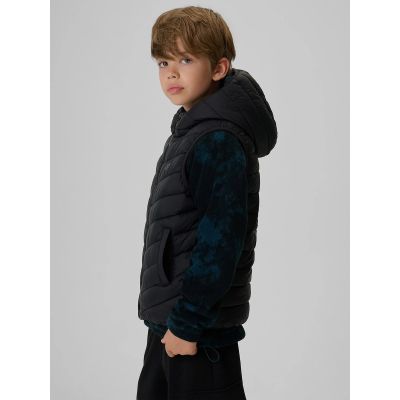 4. Boy's vest with synthetic filling 4F 4FJRAW26TVJAM431-20S