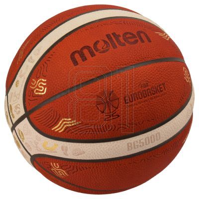 4. Molten Eurobasket 2025 Official Match Ball B7G5000-E5Z