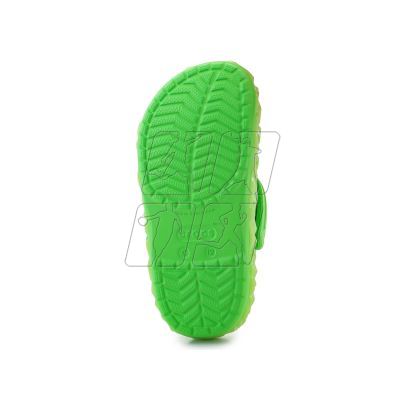 7. Crocs Croc Band Geometric Glow Band Clog K Jr 210132-3WA flip flops